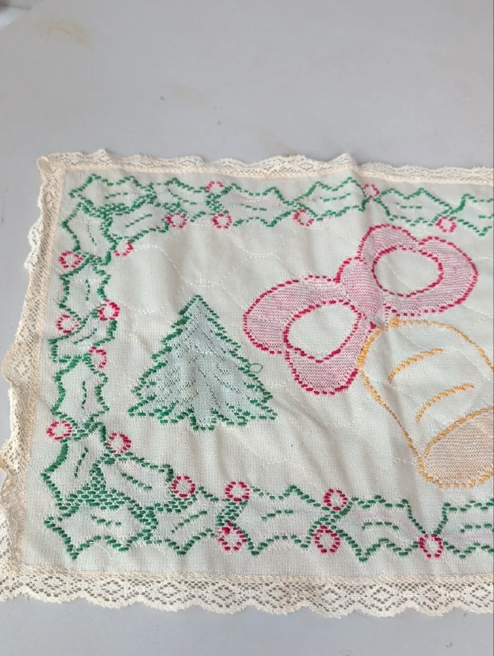 VTG Lot Of 2 Holiday Christmas Winter Decor